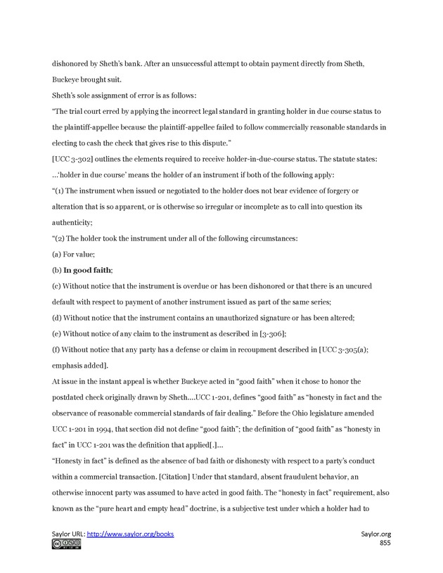 Business Law and the Legal Environment - Page 855
